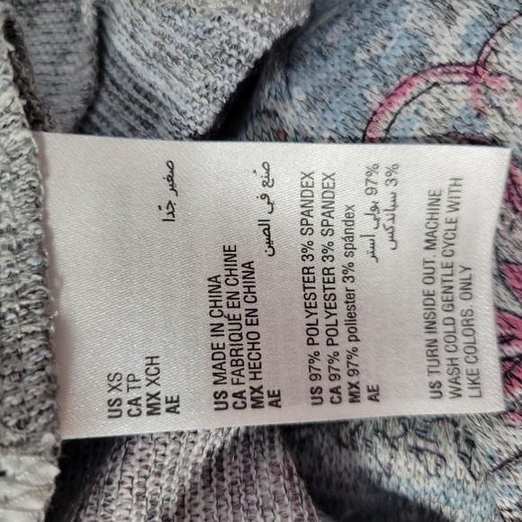 Style & Co NWT Womens/Tens floral T-shirt Size XS - Picture 8 of 9